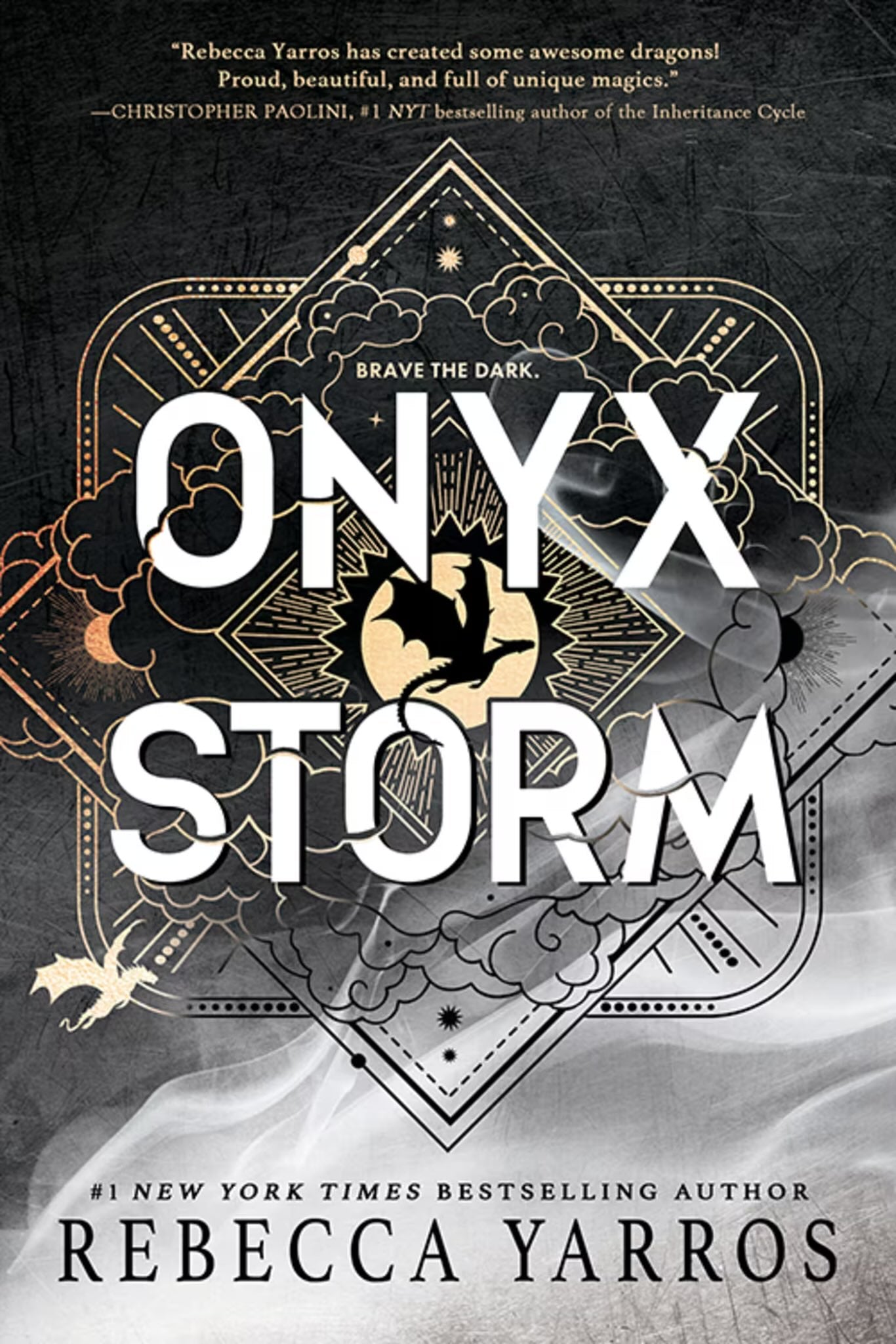 Onyx Storm (The Empyrean, book 3) by Rebecca Yarros (Deluxe Edition)