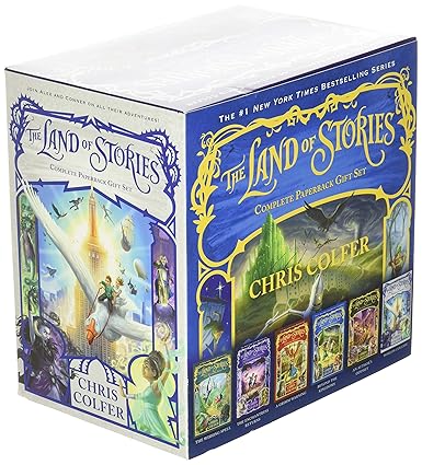 The Land of Stories Complete Paperback Gift Set by Chris Colfer