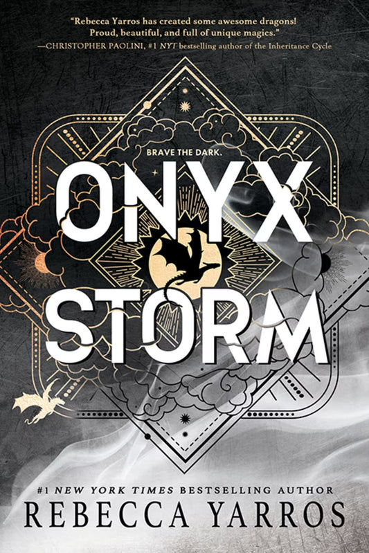 Onyx Storm (The Empyrean, book 3) by Rebecca Yarros (Deluxe Edition)