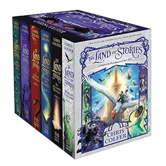 The Land of Stories Complete Paperback Gift Set by Chris Colfer