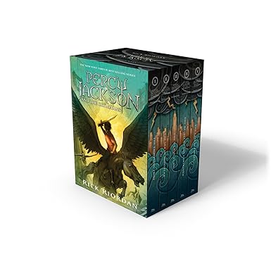 Percy Jackson and the Olympians 5 book Box Set by Rick Riordan