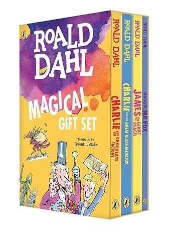 Roald Dahl Magical Gift Boxed Set (4 Books)